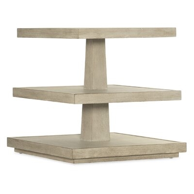 Cascade Floor Shelf End Table with Storage - Image 0