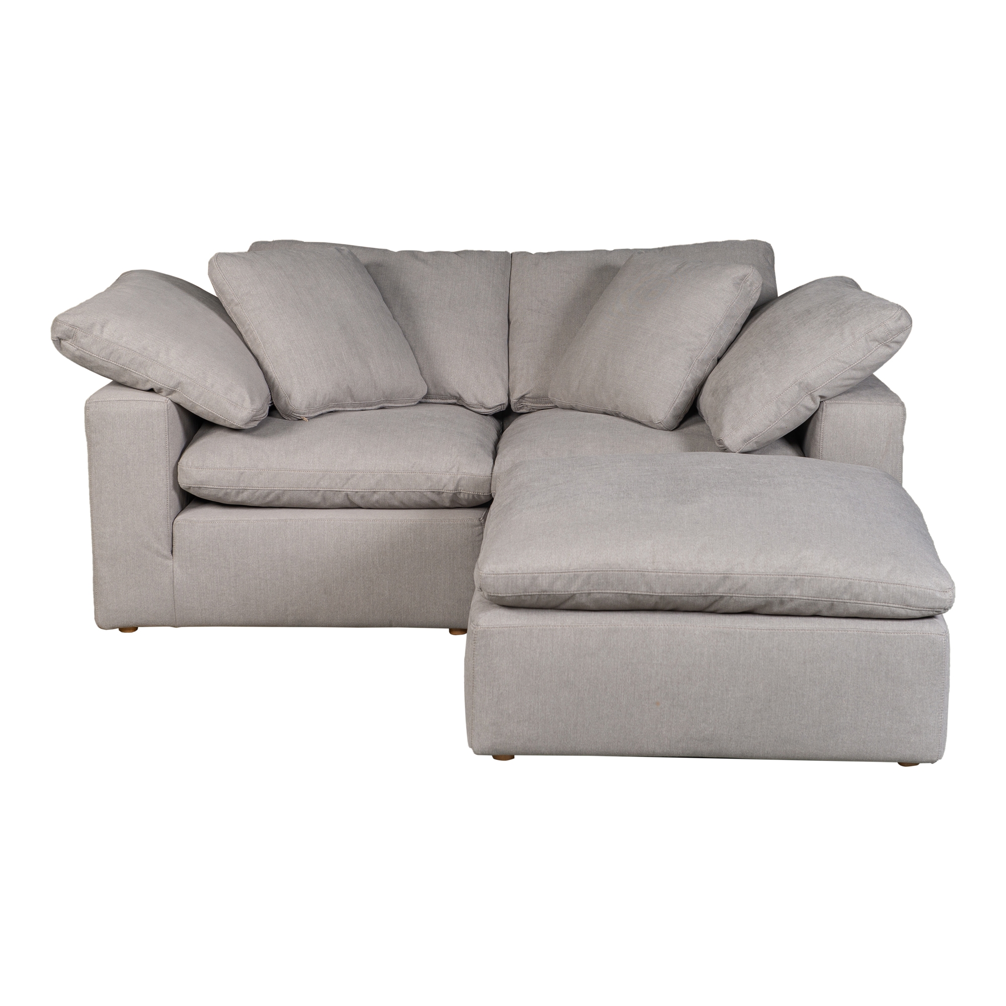 Terra Condo Nook Modular Sectional Light Grey - Image 0