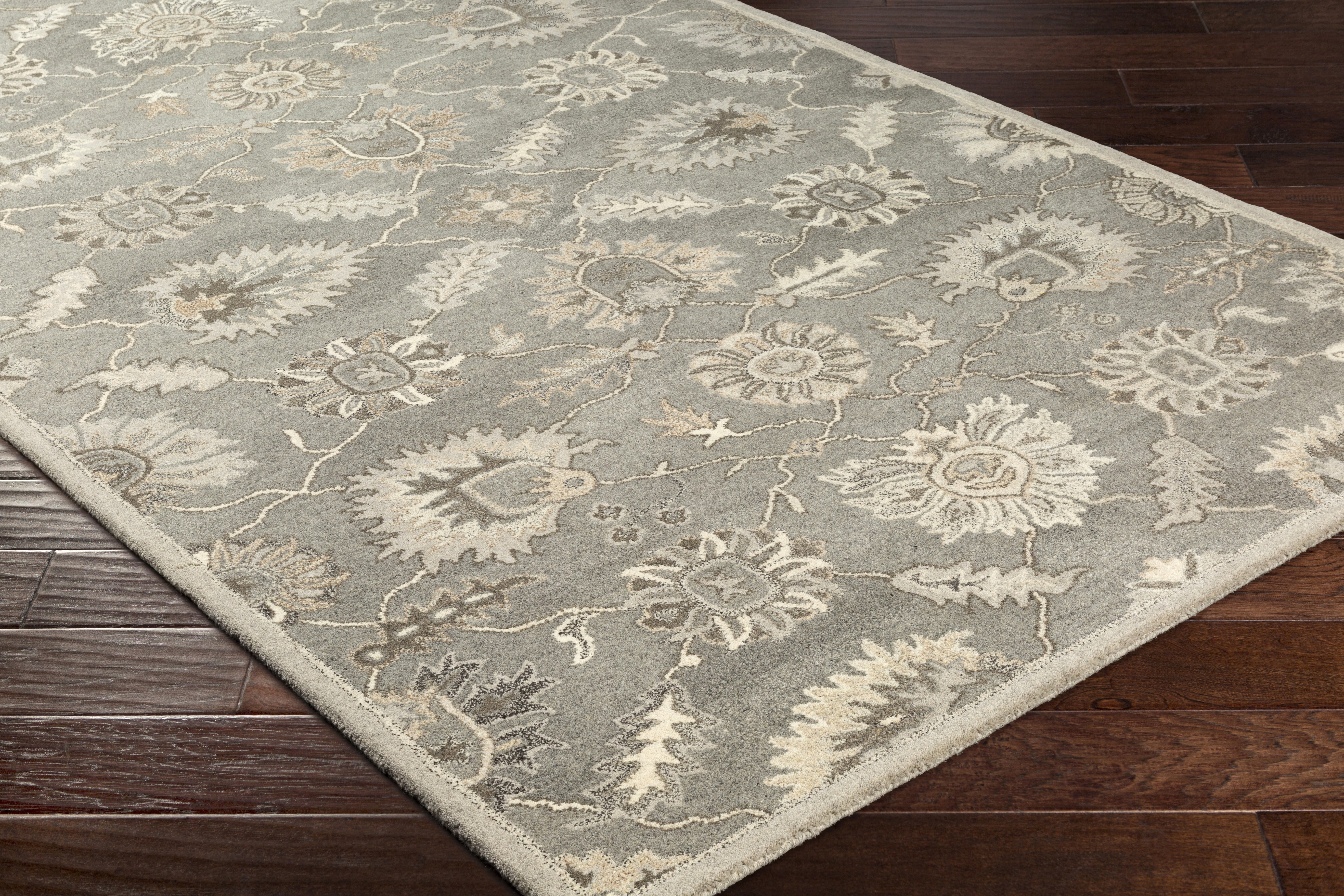 Caesar Beige Indoor 12' x 15' Handmade Rug - Image 7