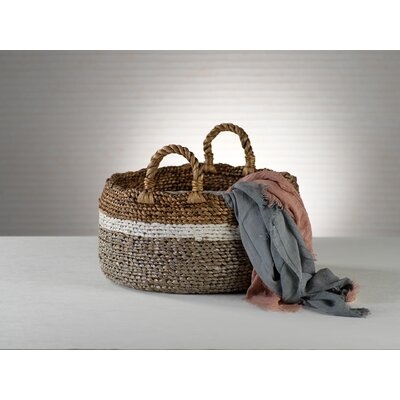Fulki Seagrass & Water Hyacinth Baskets, Set of 2 - Image 0