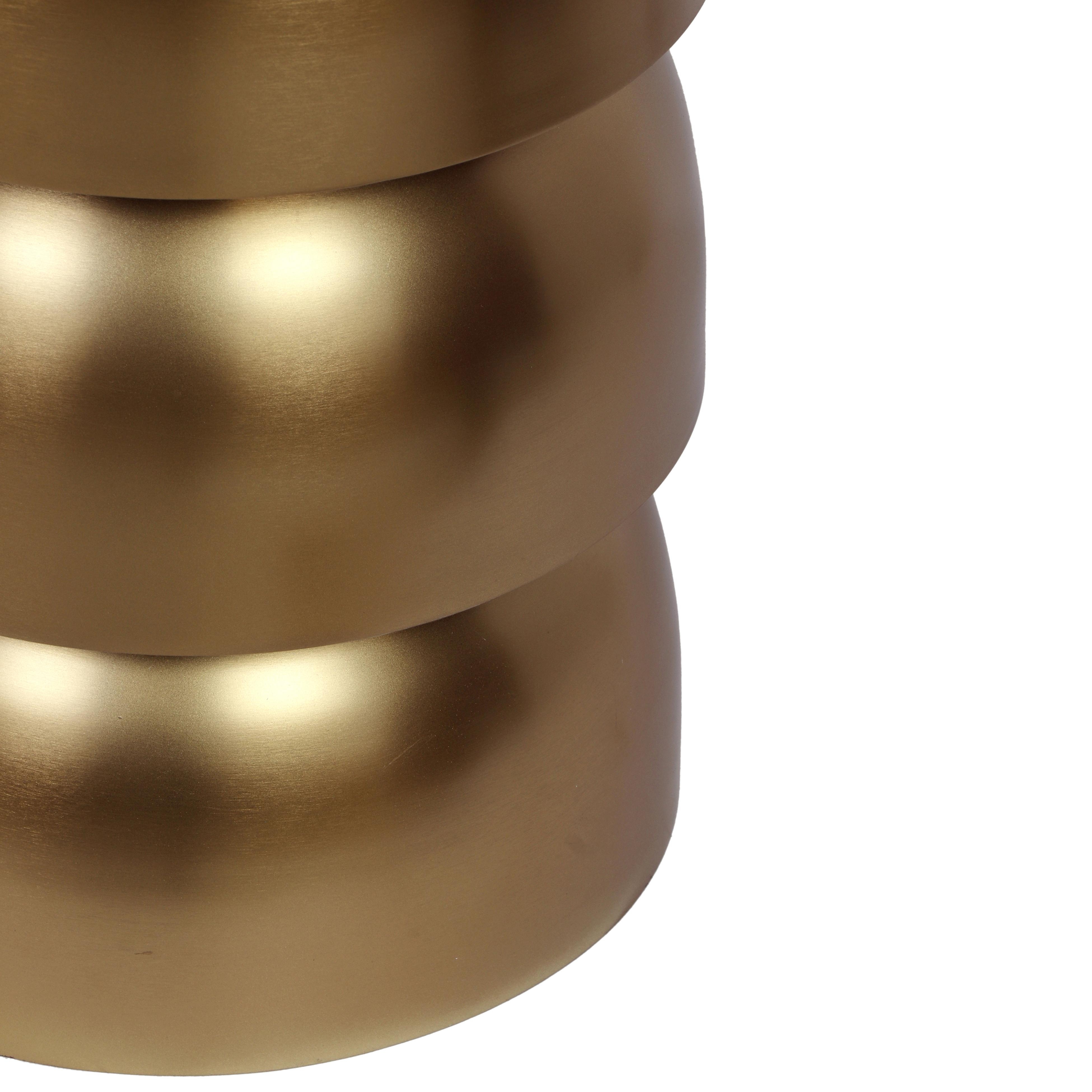 Sasha Gold Side Table - Image 4