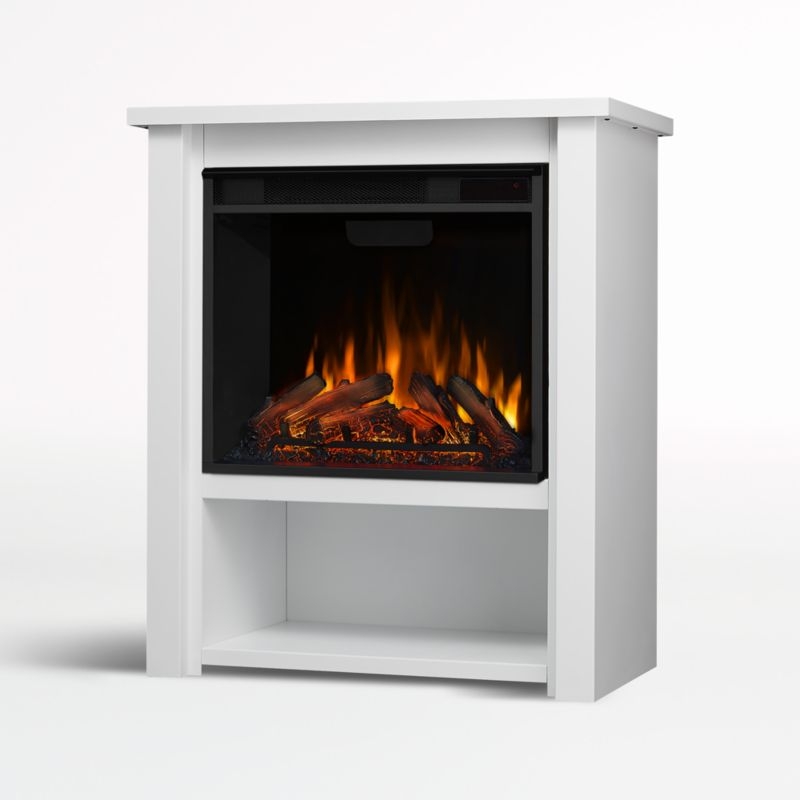 Halden White Fireplace - Image 1