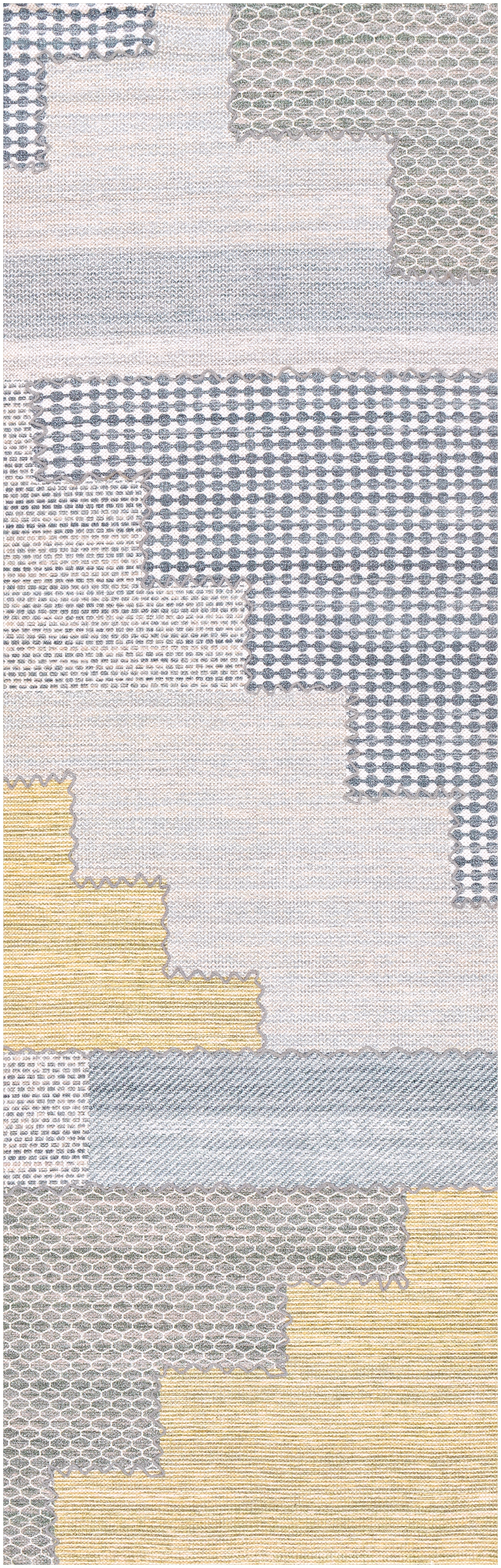 Didim Gray Indoor 2'6" x 8' Handmade Rug - Image 0