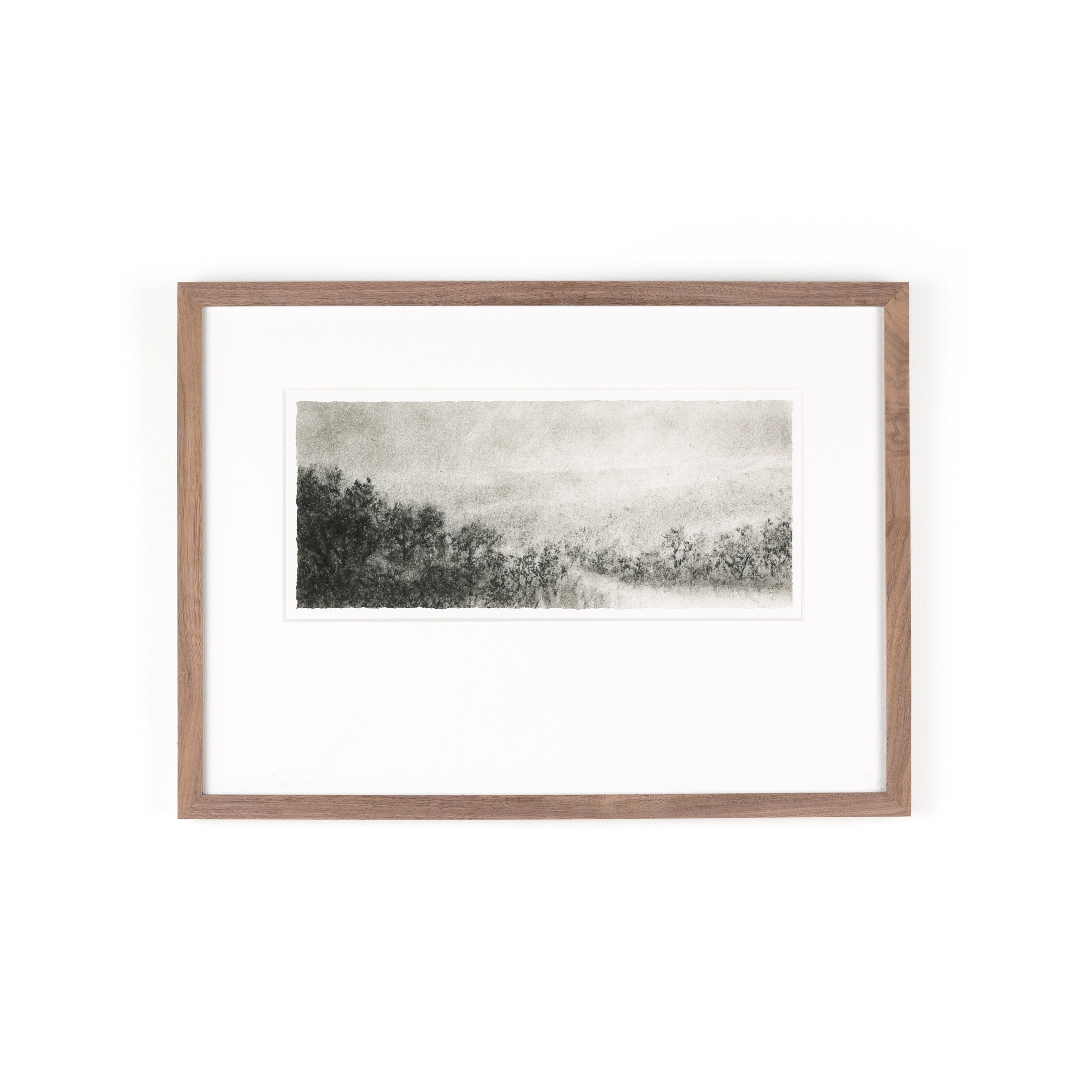 Hill Country Study I by Aileen Fitzgerald - Rustic 1.5 Walnut - Image 0