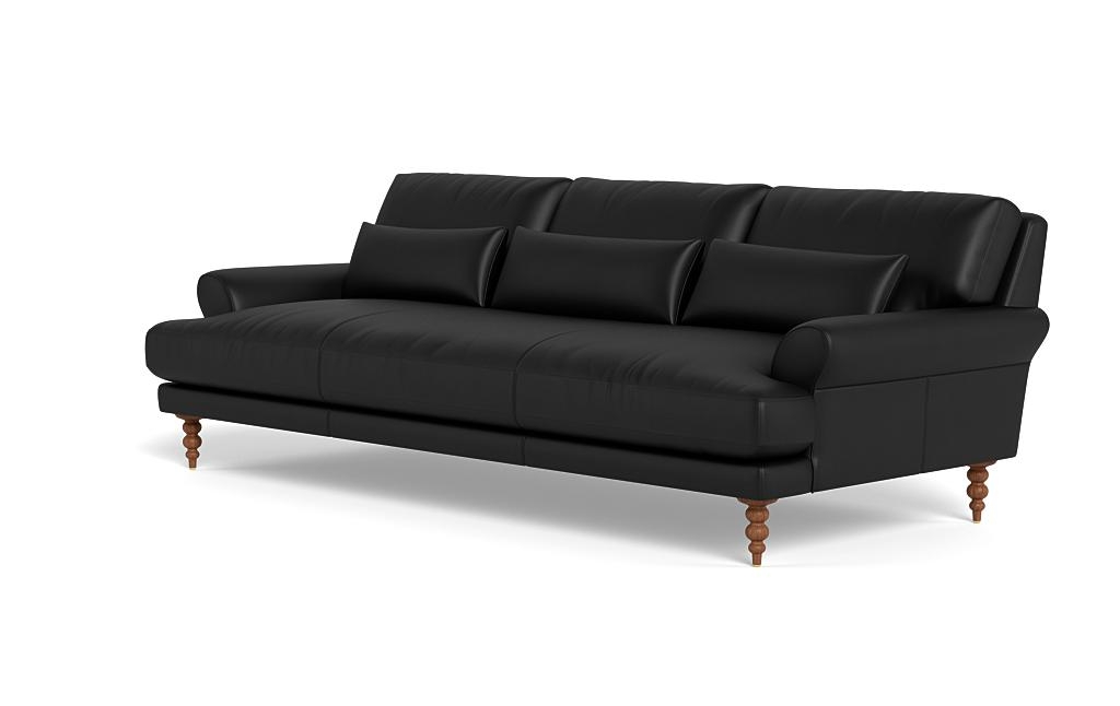 Maxwell Leather Sofa by Apartment Therapy - Image 2