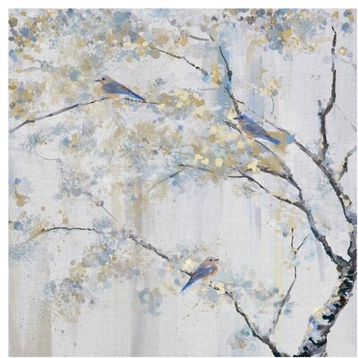 'Perched' - Unframed Painting Print on Canvas - Image 0