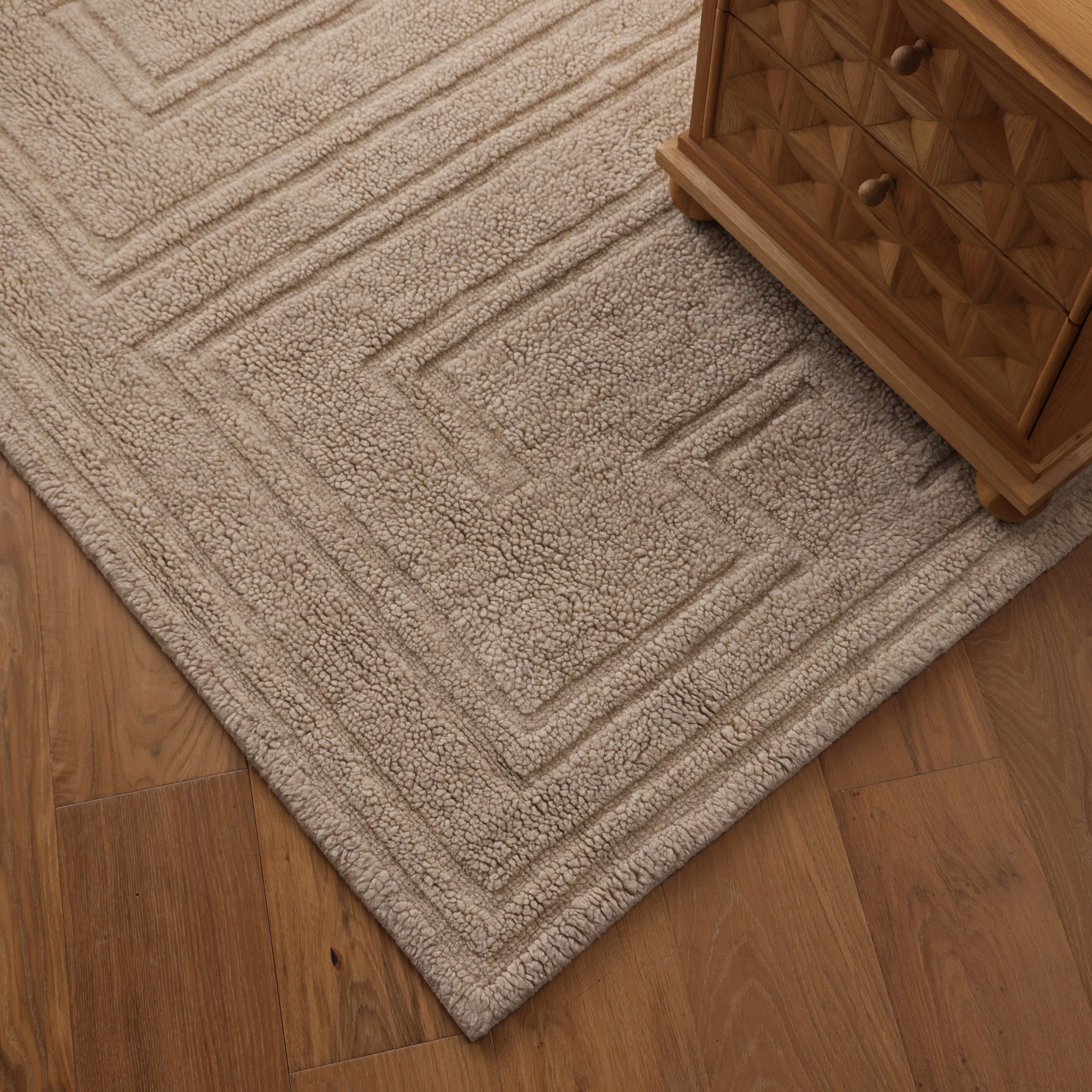 The Citizenry Padma Washable Area Rug | 9' x 12' | Sand - Image 4