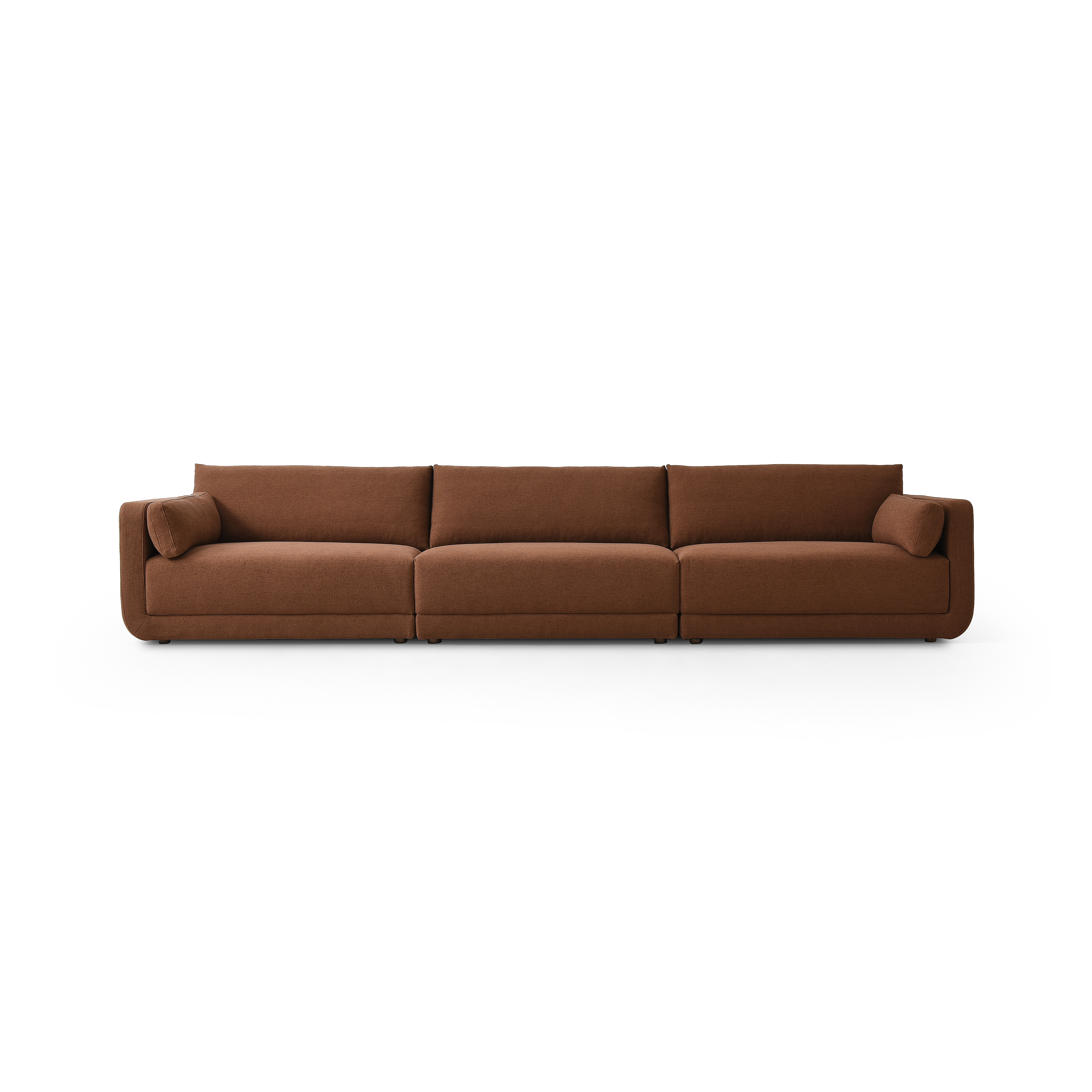Toland 3pc Sectional-153"-Bartin Rust - Image 2