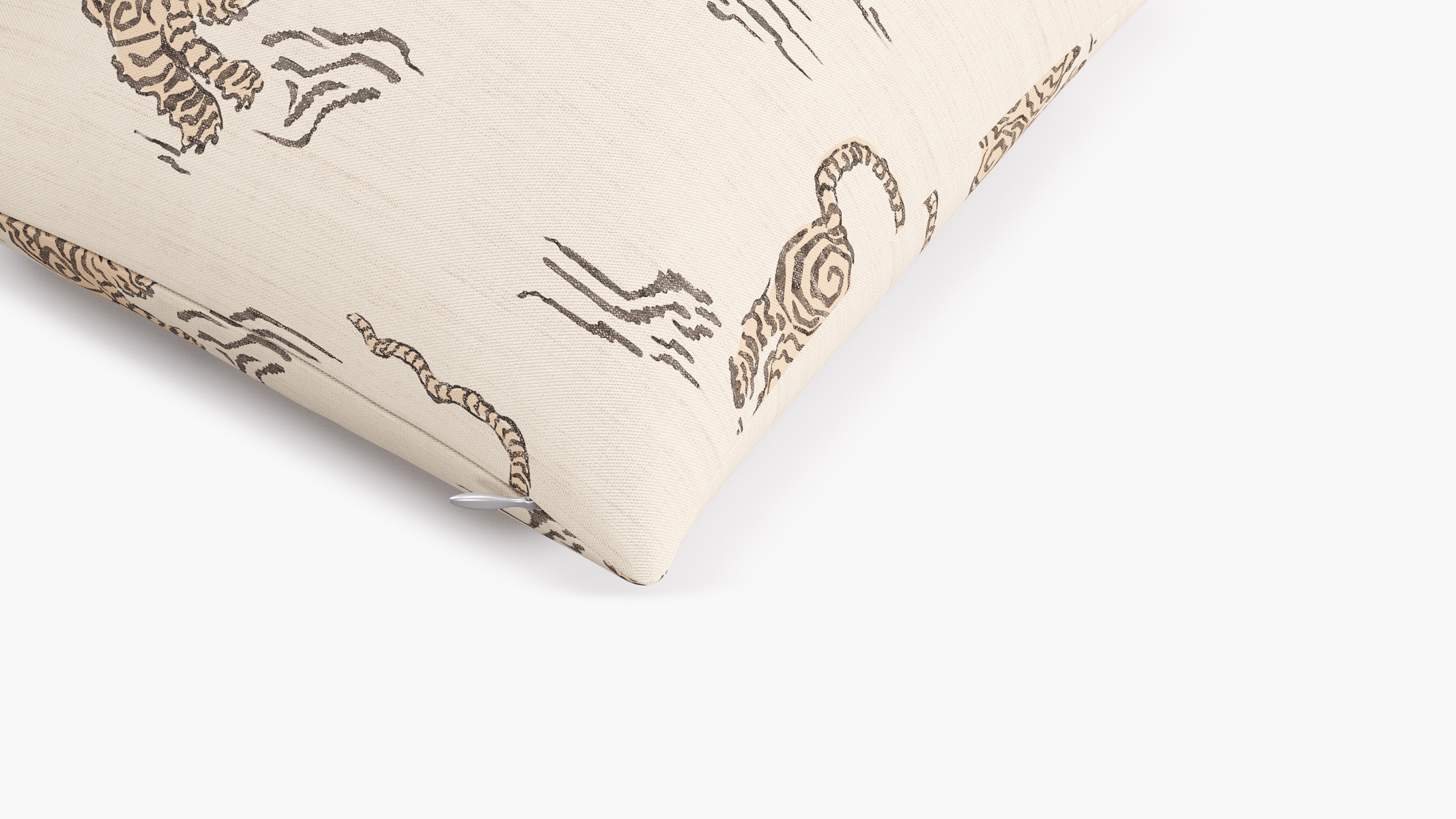 Throw Pillow 16", Canvas Tigresse, 16" x 16" - Image 1