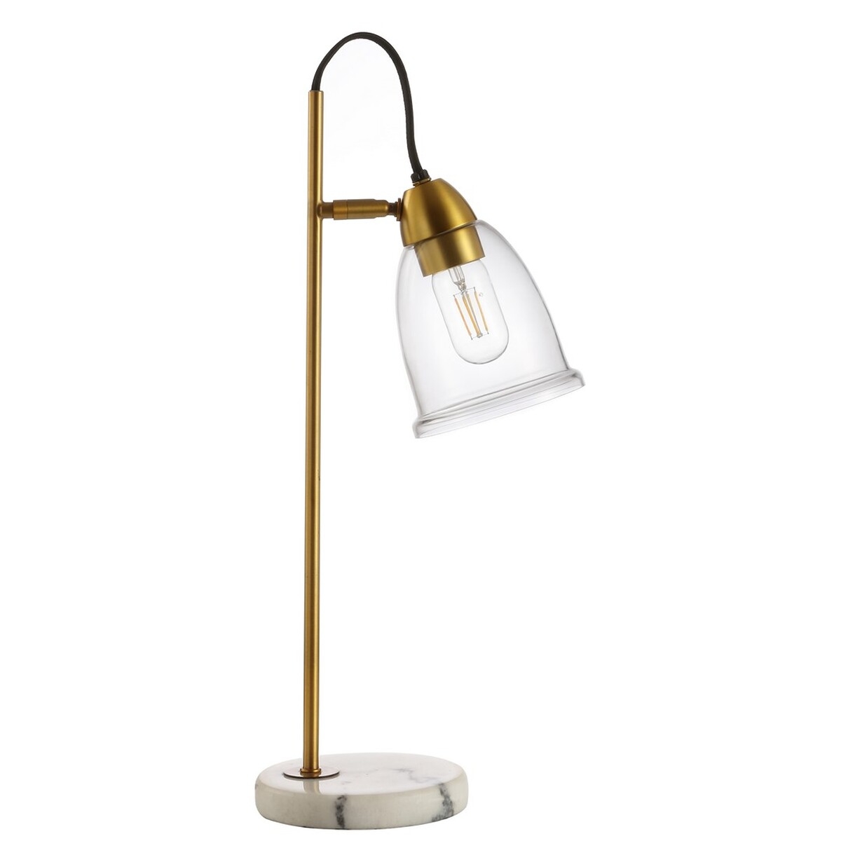Gibson Table Lamp - White / Gold - Safavieh - Image 0
