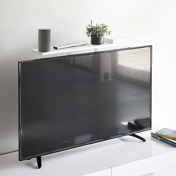 Yamazaki Smart VESA-Compliant TV Shelf, Black - Image 5