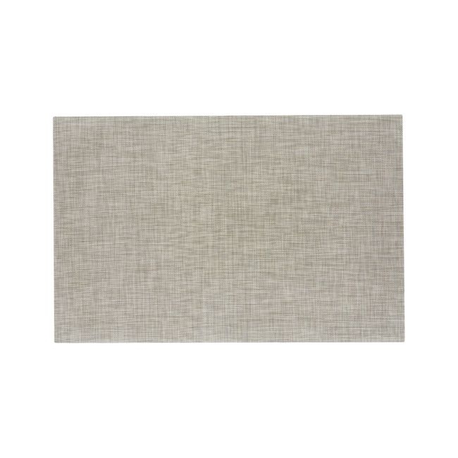 Chilewich Basketweave Oyster Woven Indoor/Outdoor Floormat 4'x6' - Image 0