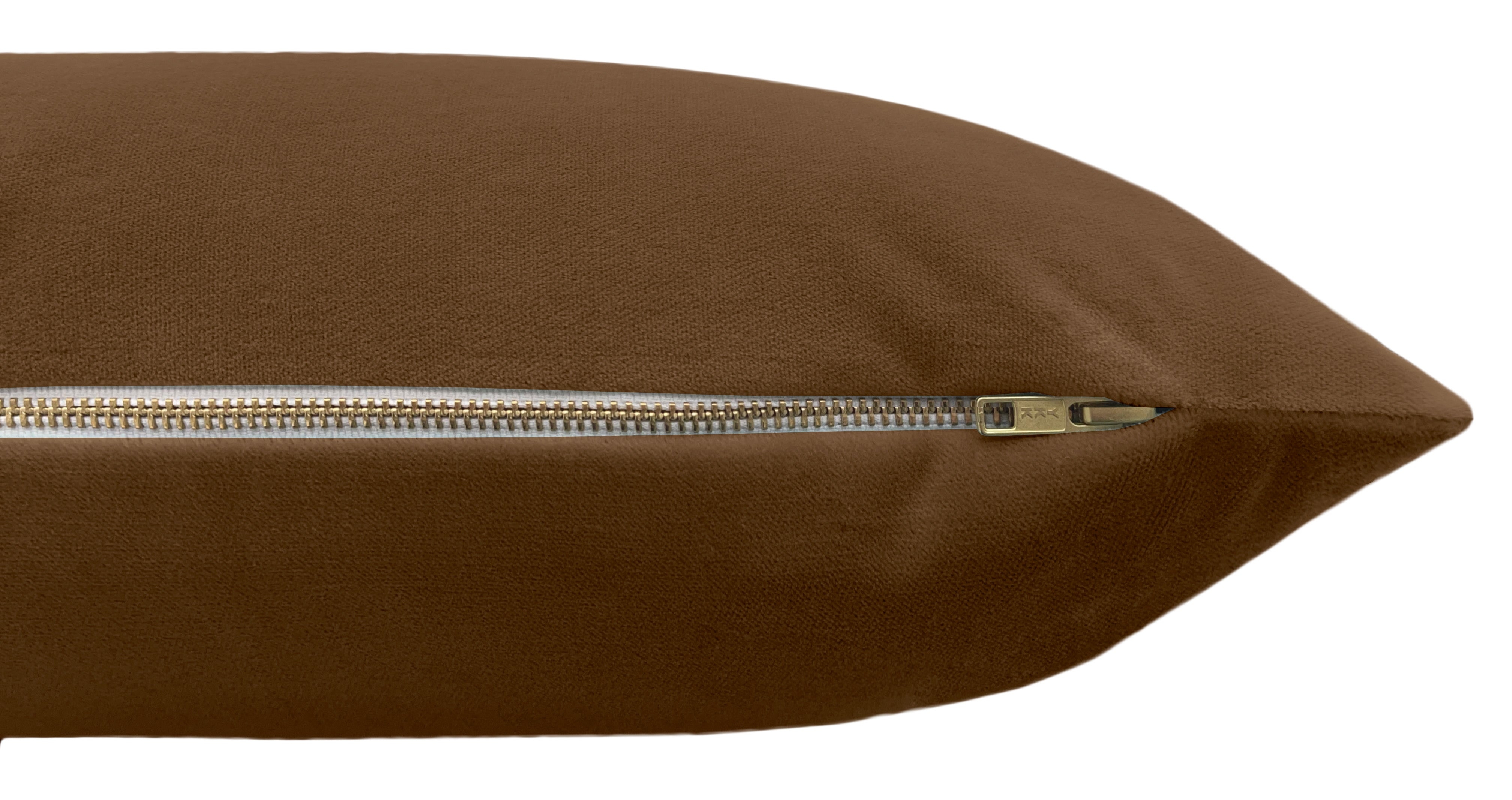 THE XL LUMBAR :: SOCIETY VELVET // SABLE - 14" X 48" - Image 1