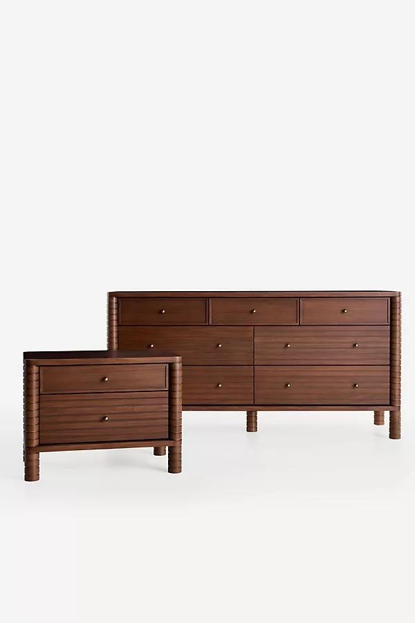 Solana Wood Seven-Drawer Dresser - Image 0