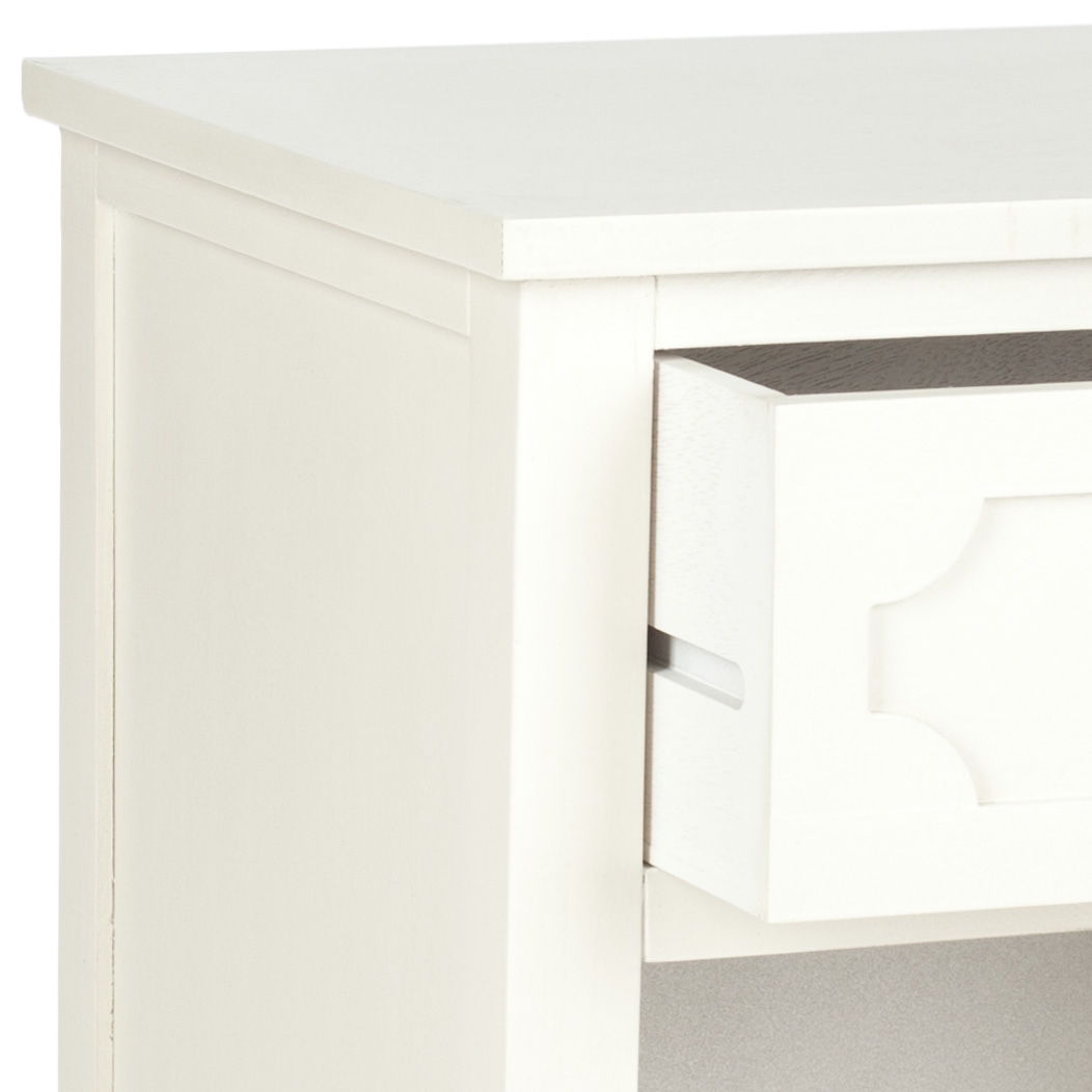 Rosaleen Storage Side Table - White - Safavieh - Image 2