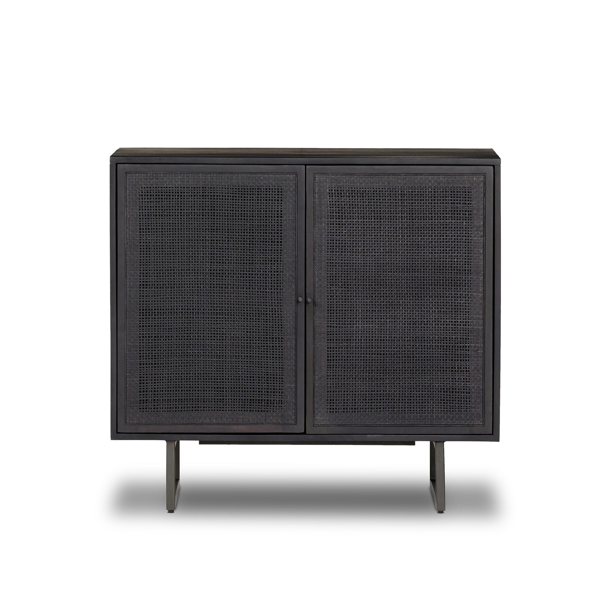 Carmel Small Cabinet - Black Wash - Image 2
