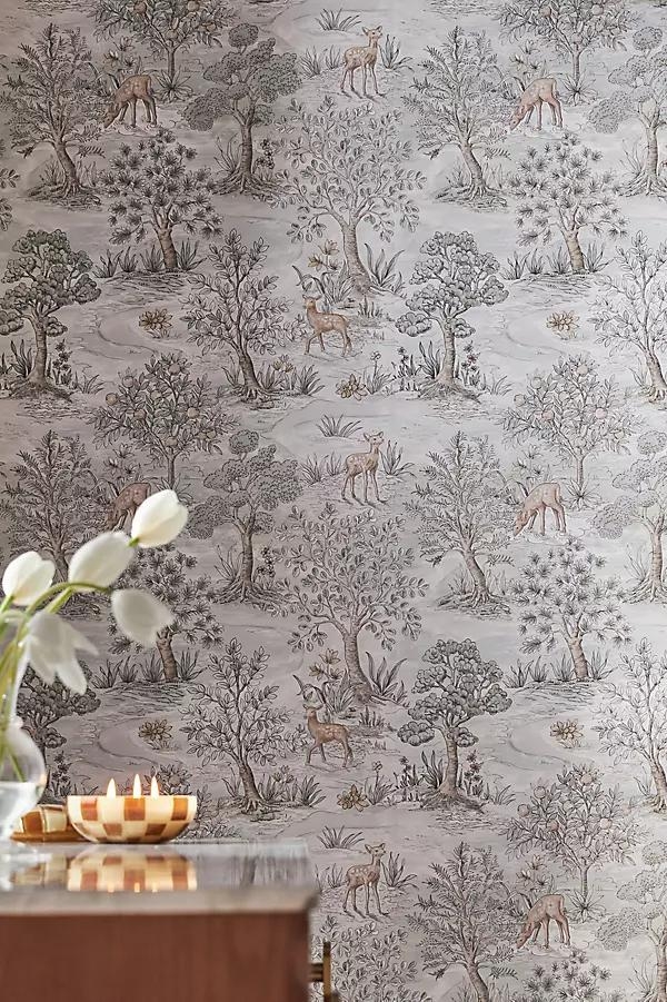 Chris Loves Julia Bramble Peel-and-Stick Wallpaper - Image 0