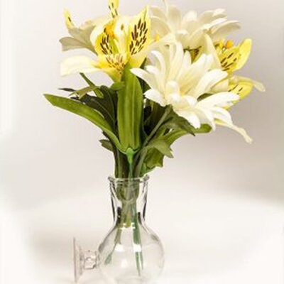 Clear 3" Glass Wall Vase - Image 0