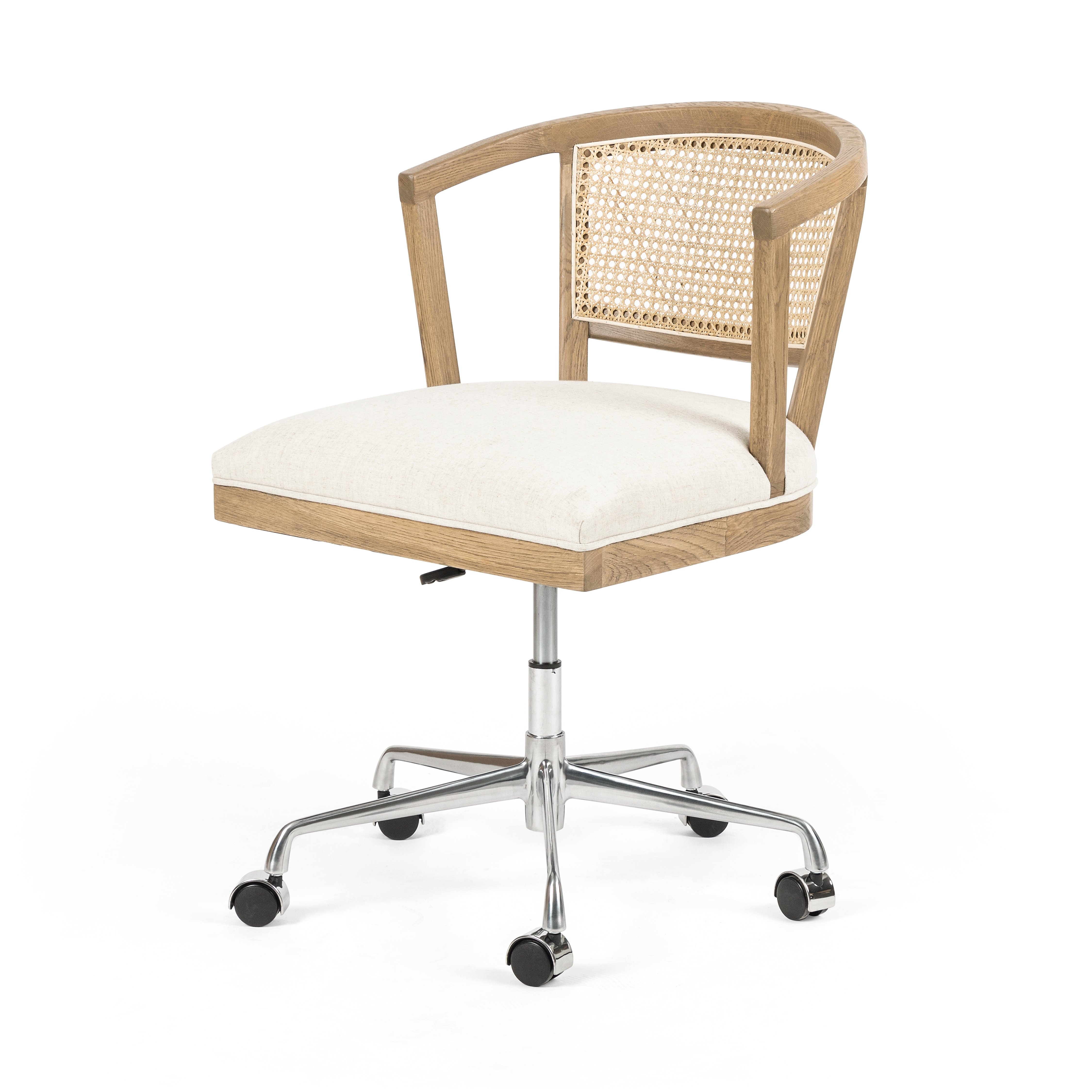 Alexa Desk Chair-Light Honey Nettlewood - Image 2