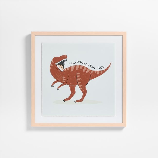 T Rex Framed Wall Art Print - Image 0