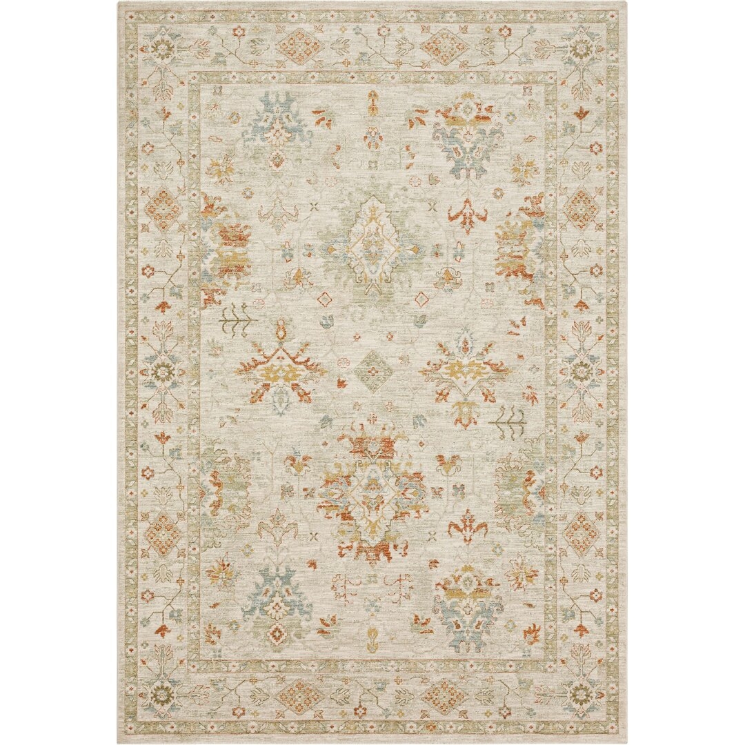 "Karastan Tunceli Cream Area Rug" - Image 0