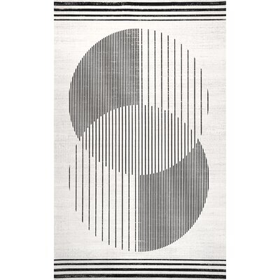 Washable Gray Area Rug - Image 0