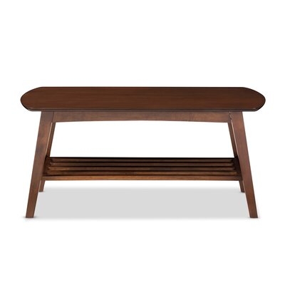 Sacramento Solid Coffee Table with Storage - Image 0