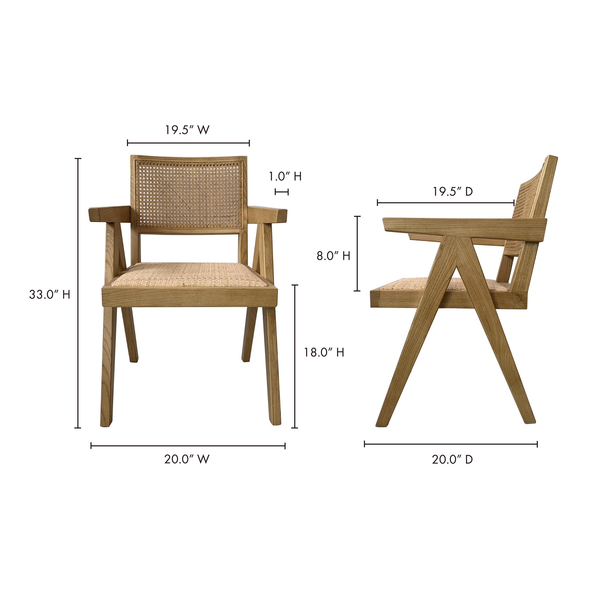 Takashi Chair Natural - Set Of Two - Image 8