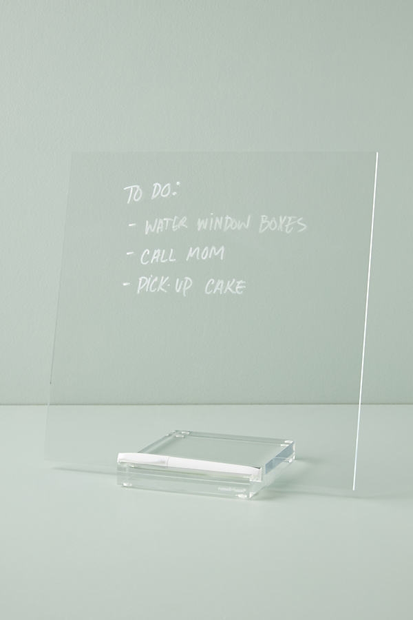 Acrylic Dry Erase Memo Tablet - Image 0