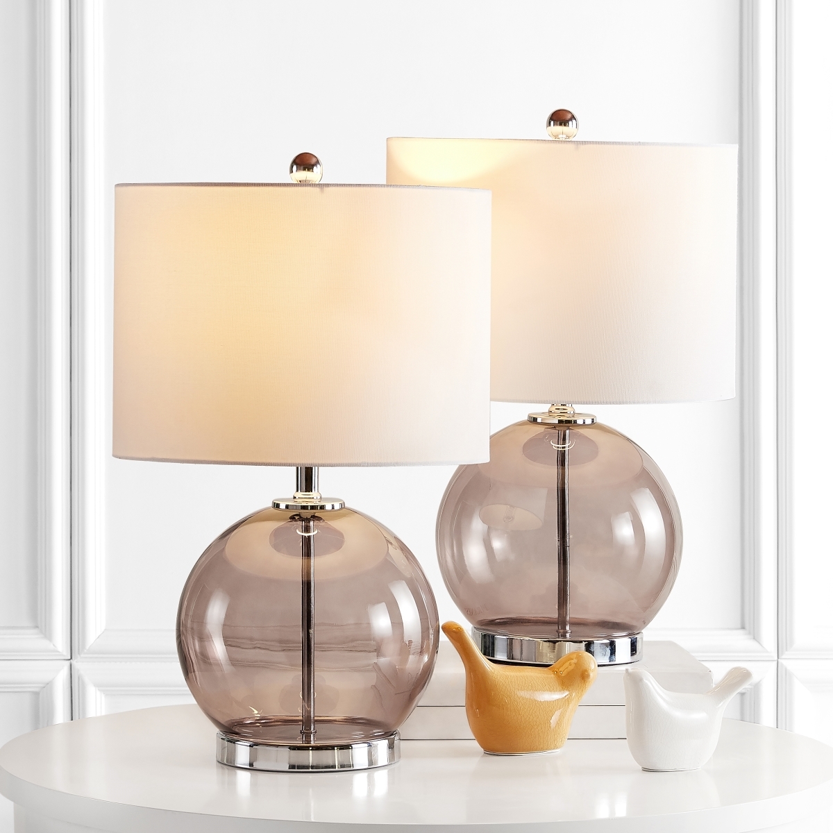 Lonni Table Lamp - Grey - Safavieh - Image 3
