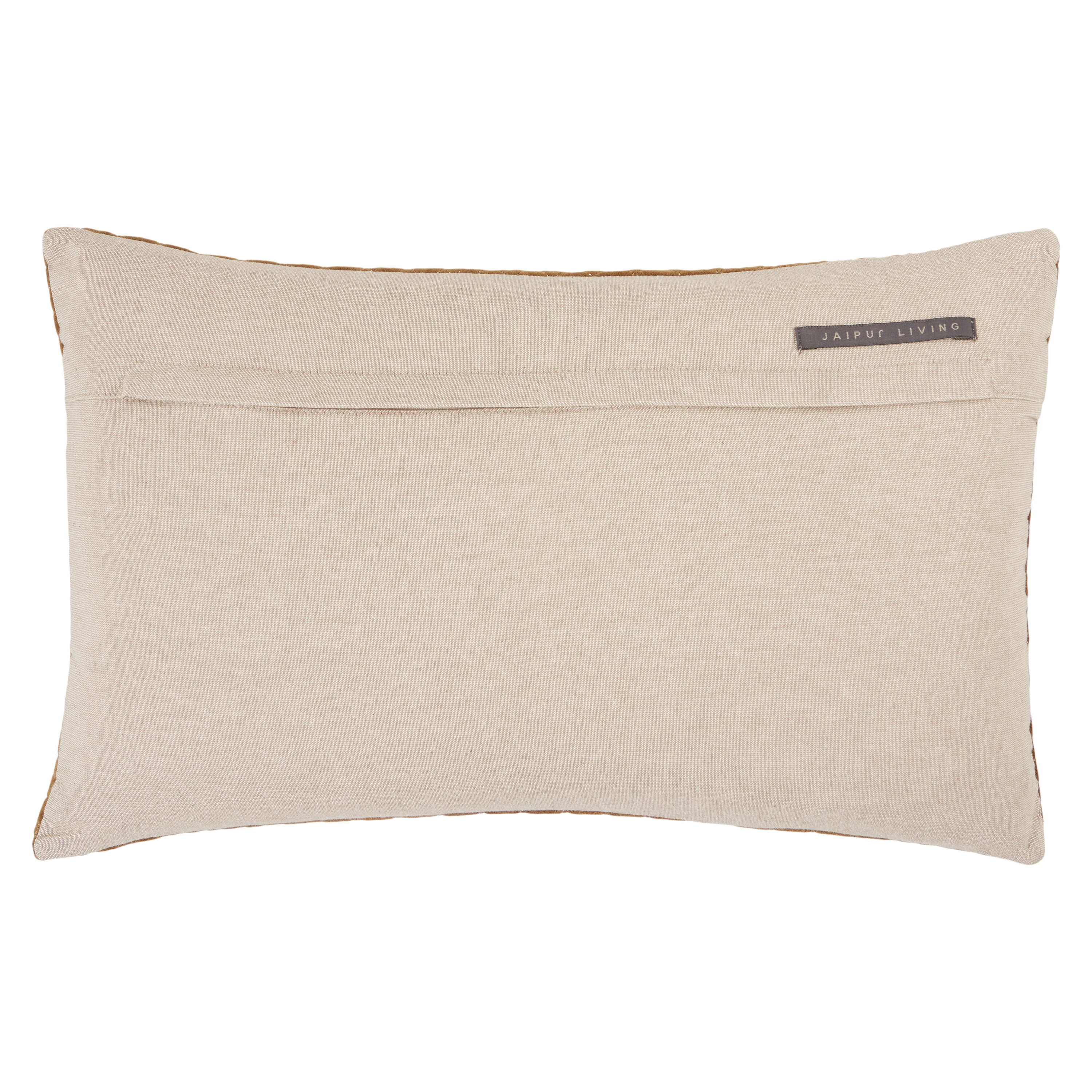 Design (US) Brown 13"X21" Pillow - Image 1