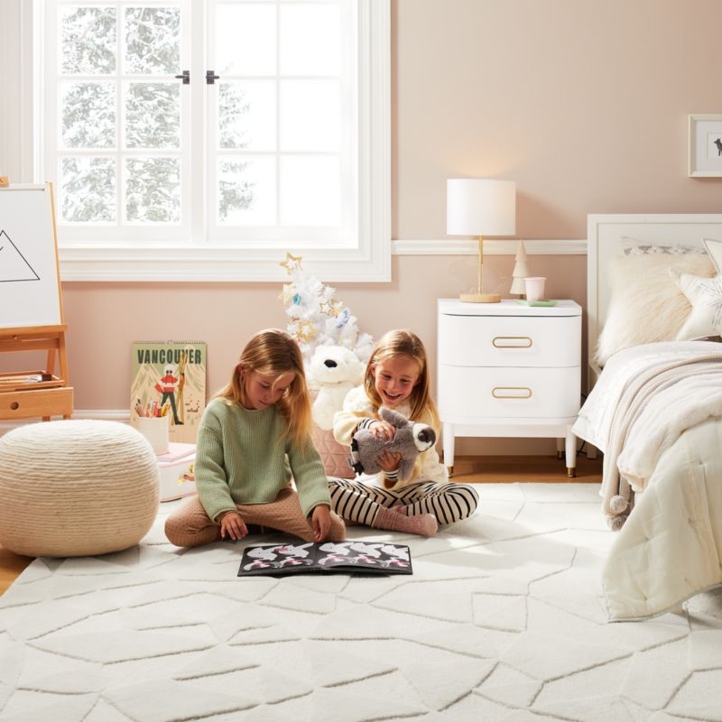 Ever Simple White Wood Kids Twin Bed - Image 4