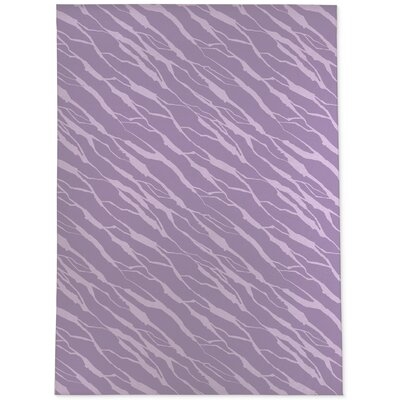 BRANCHES LAVENDER Outdoor Rug By Ebern Designs - Image 0
