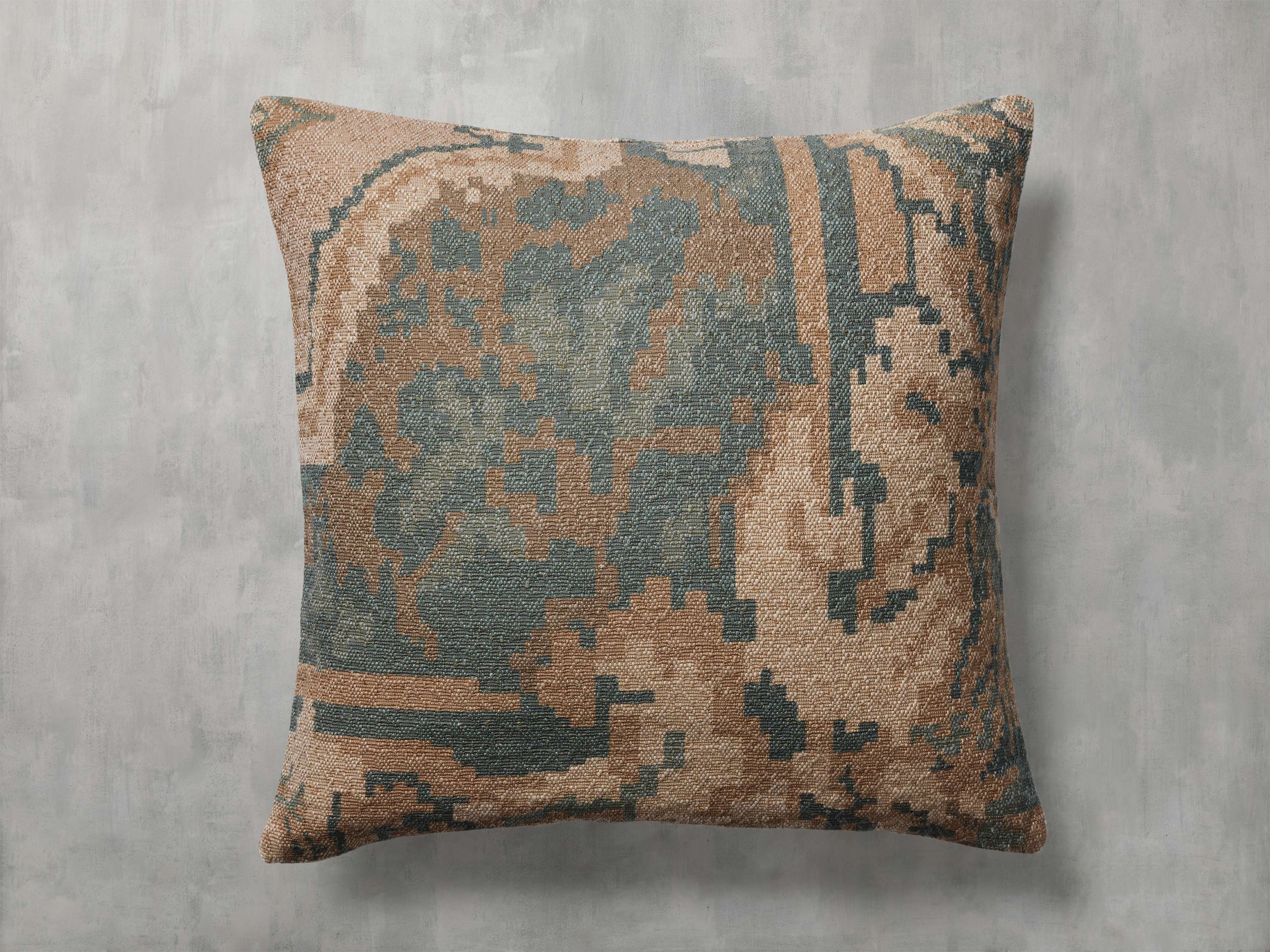 Tavia Pillow Cover in Cotton Blue - Image 0