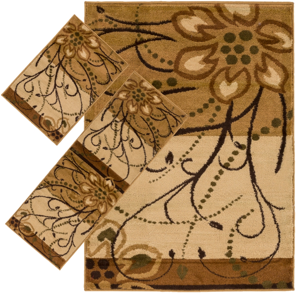 Uptown Brown Outdoor 5' x 8' Machine Woven Rug - Image 0