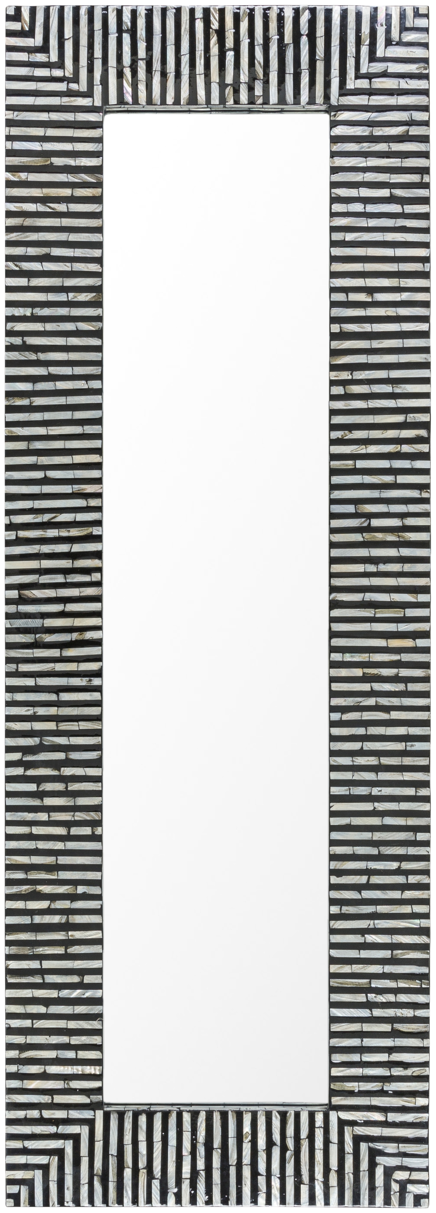 Lharysa Black 63"H x 22"W x 1"D Full Length Mirror - Image 0