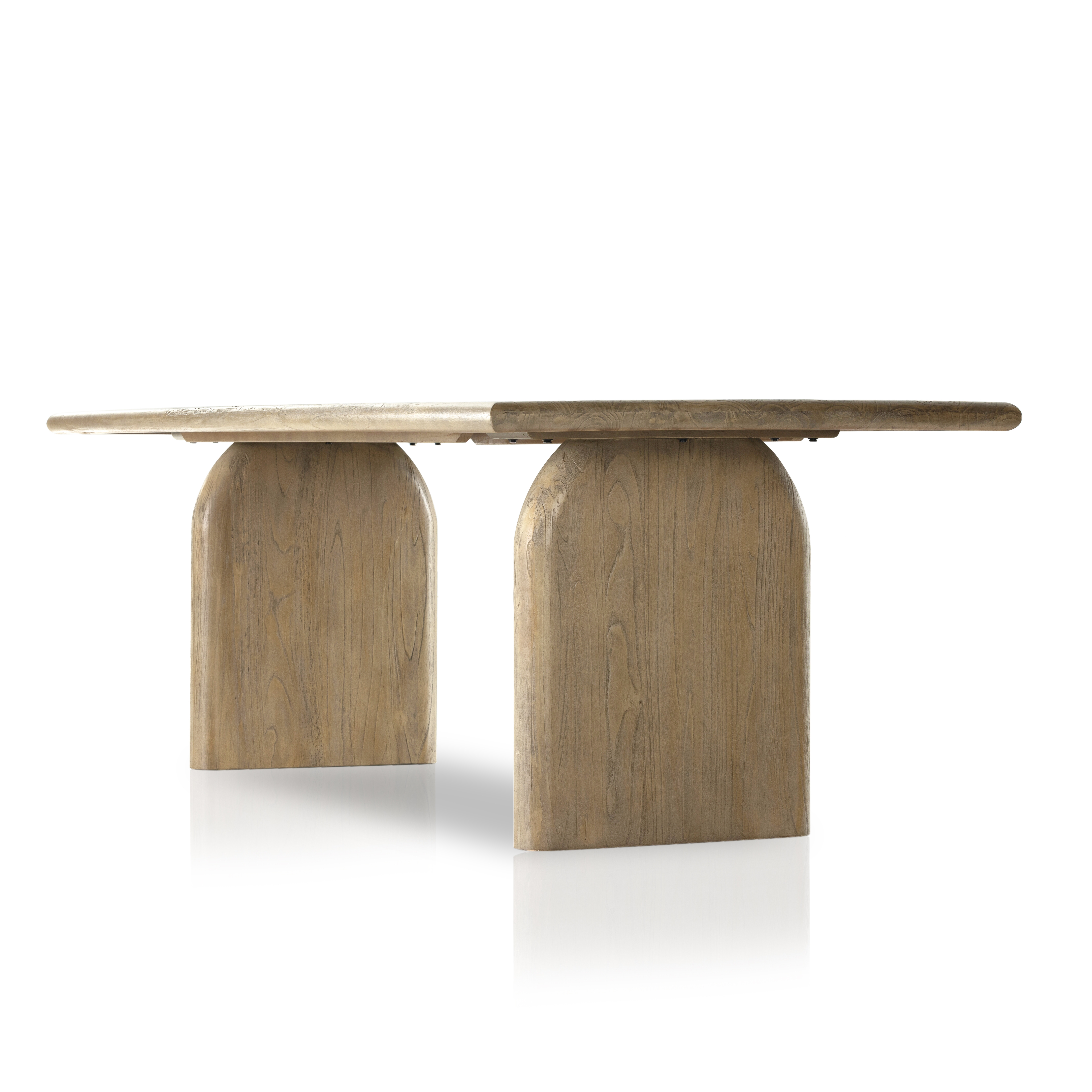 Sorrento 94" Dining Table-Aged Drift - Image 2
