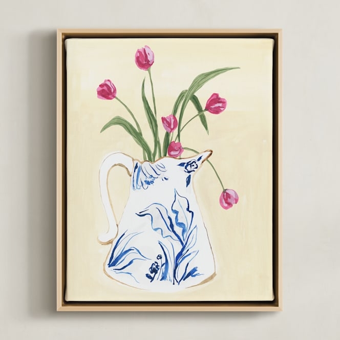 Toile Blooms 2 Limited Edition Fine Art Print 2 - Image 0