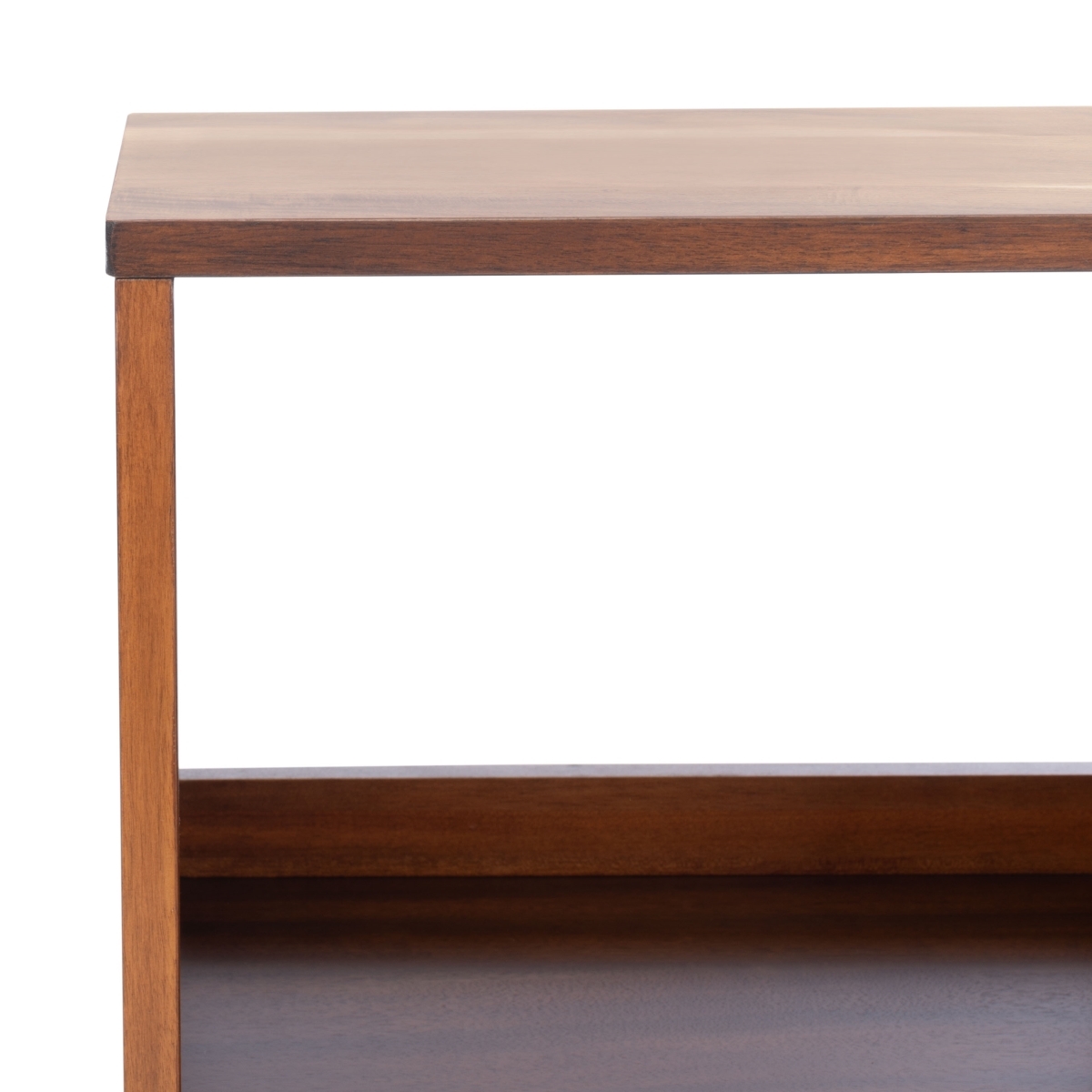 Cricket Open Shelf Media Stand - Natural Acacia - Safavieh - Image 2