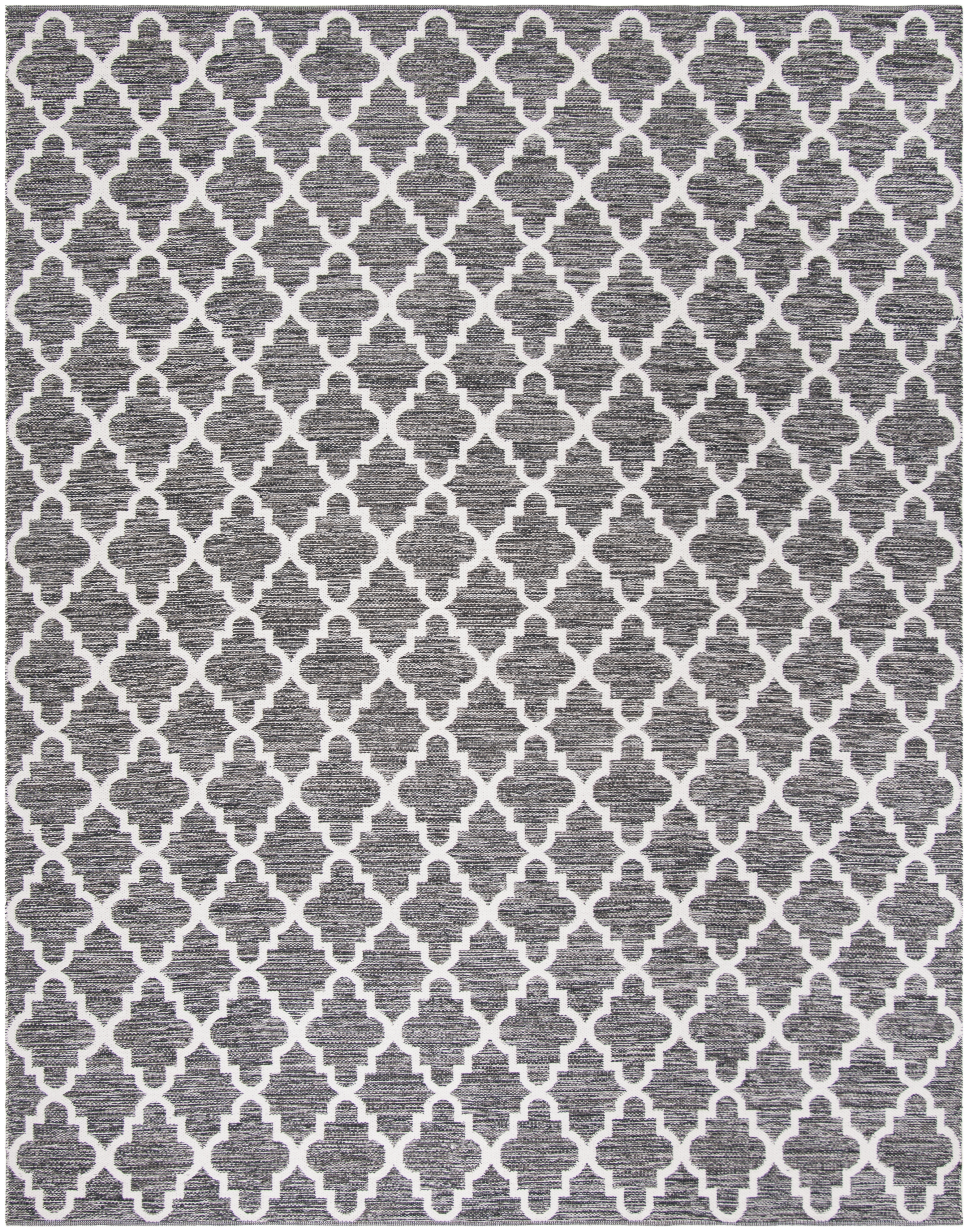 Arlo Home Hand Woven Area Rug, MTK611J, Charcoal/Ivory,  8' X 10' - Image 0