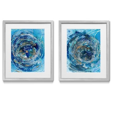 Waterspout I - 2 Piece Picture Frame Graphic Art Print Set on Paper - Image 0