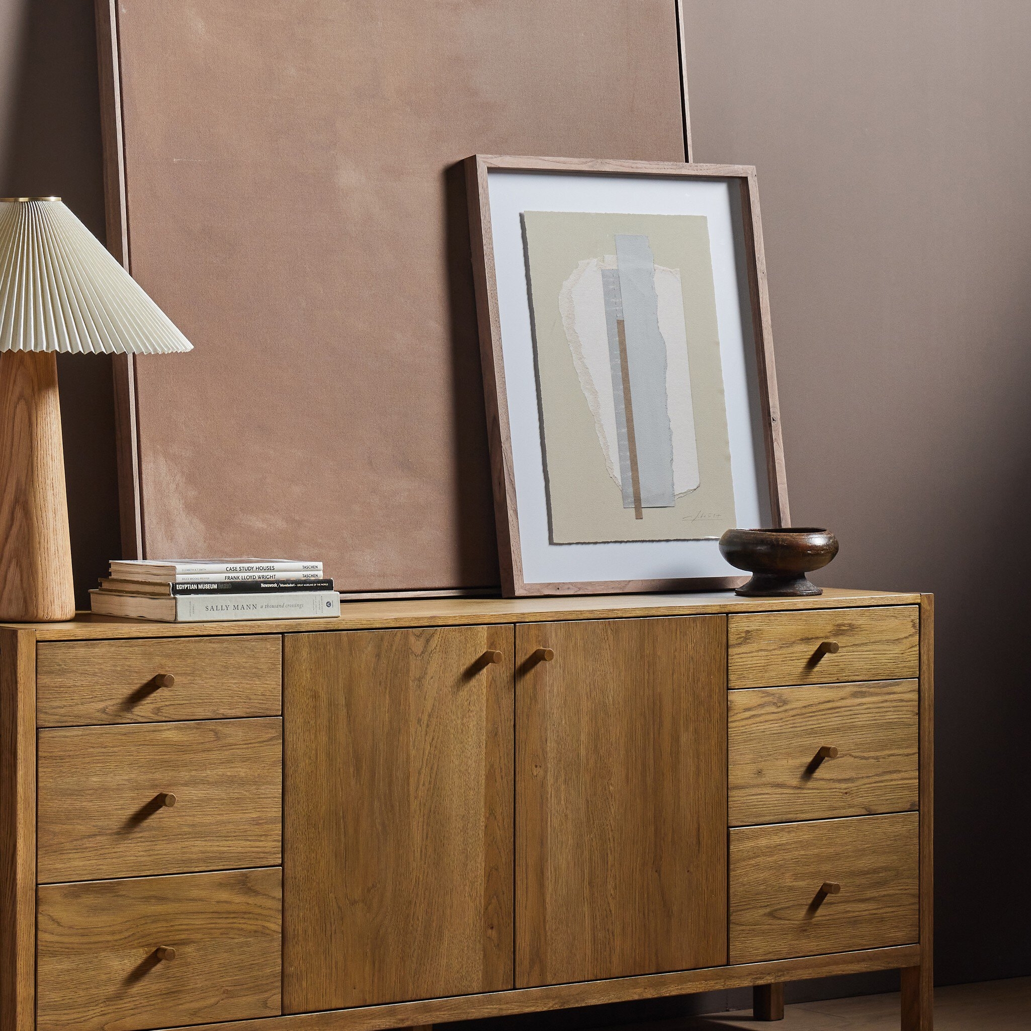 Ethereal Landscape No 1 by Valeria Sidanez - Rustic 1.5 Walnut - Image 6