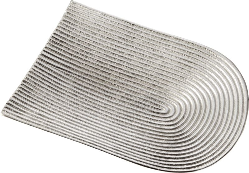 Beam Silver Cast Aluminum Serving Platter - Image 2
