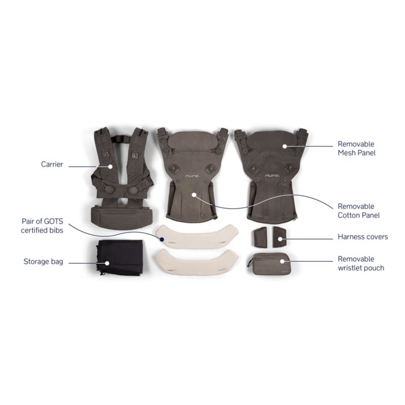 Nuna CUDL ™ Duex Thunder 4-in-1 Baby Carrier - Image 7