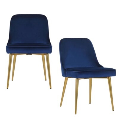 Bymedale Velvet Side Chair - Image 0