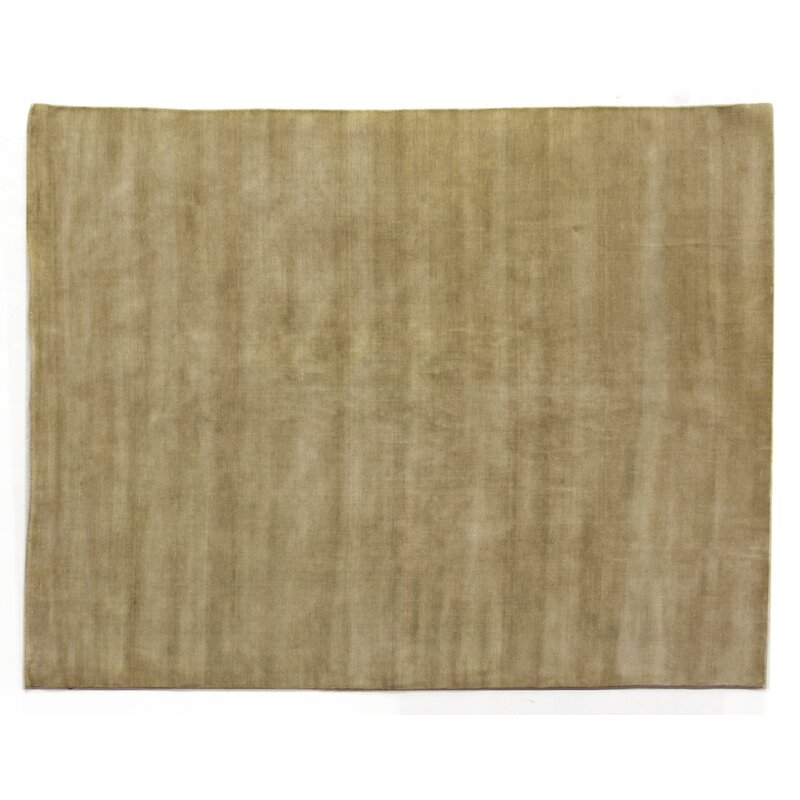 EXQUISITE RUGS Dove Handmade Light Brown/Ivory Area Rug - Image 0