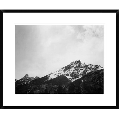 'Snow Covered Peak in Grand Teton National Park, Wyoming, 1941' by Ansel Adams Framed Photographic Print - Image 0