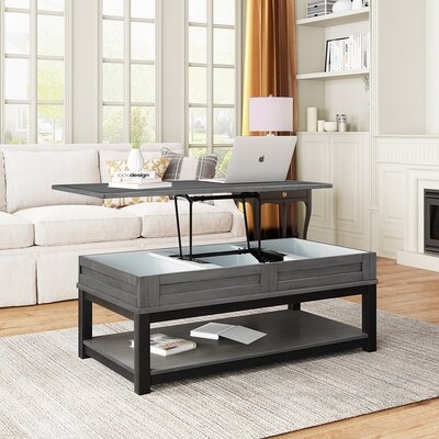 Dempster Lift Top Coffee Table with Storage - Image 0