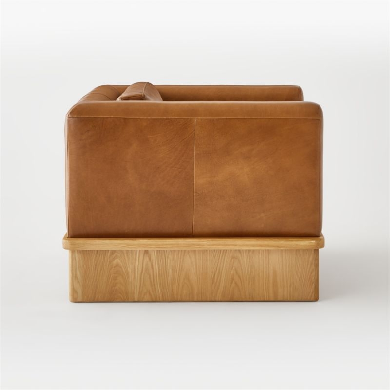 Tablon Saddle Leather Chair - Image 3
