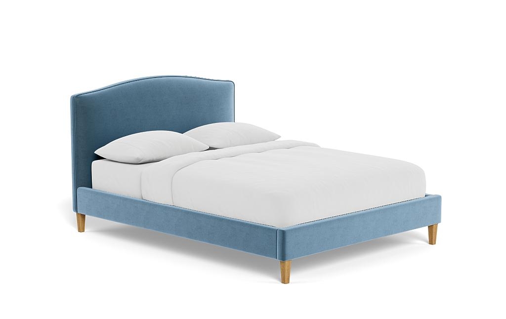 Celia Upholstered Bed with Contrast Piping - Image 1